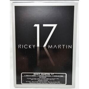 Ricky Martin: 17 DVD, 2008 Music Video EUC